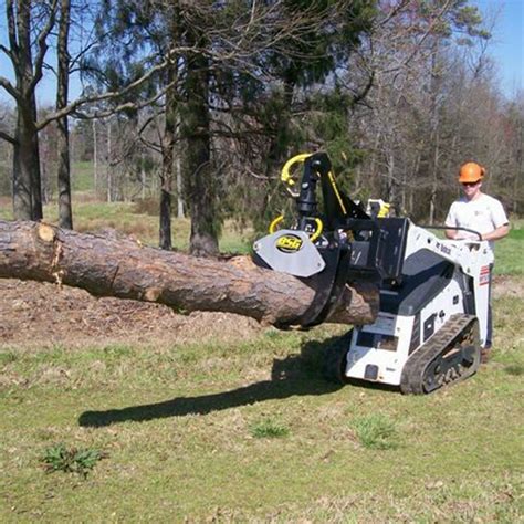 skid steer grapple add on|rotating grapple for skid steer.